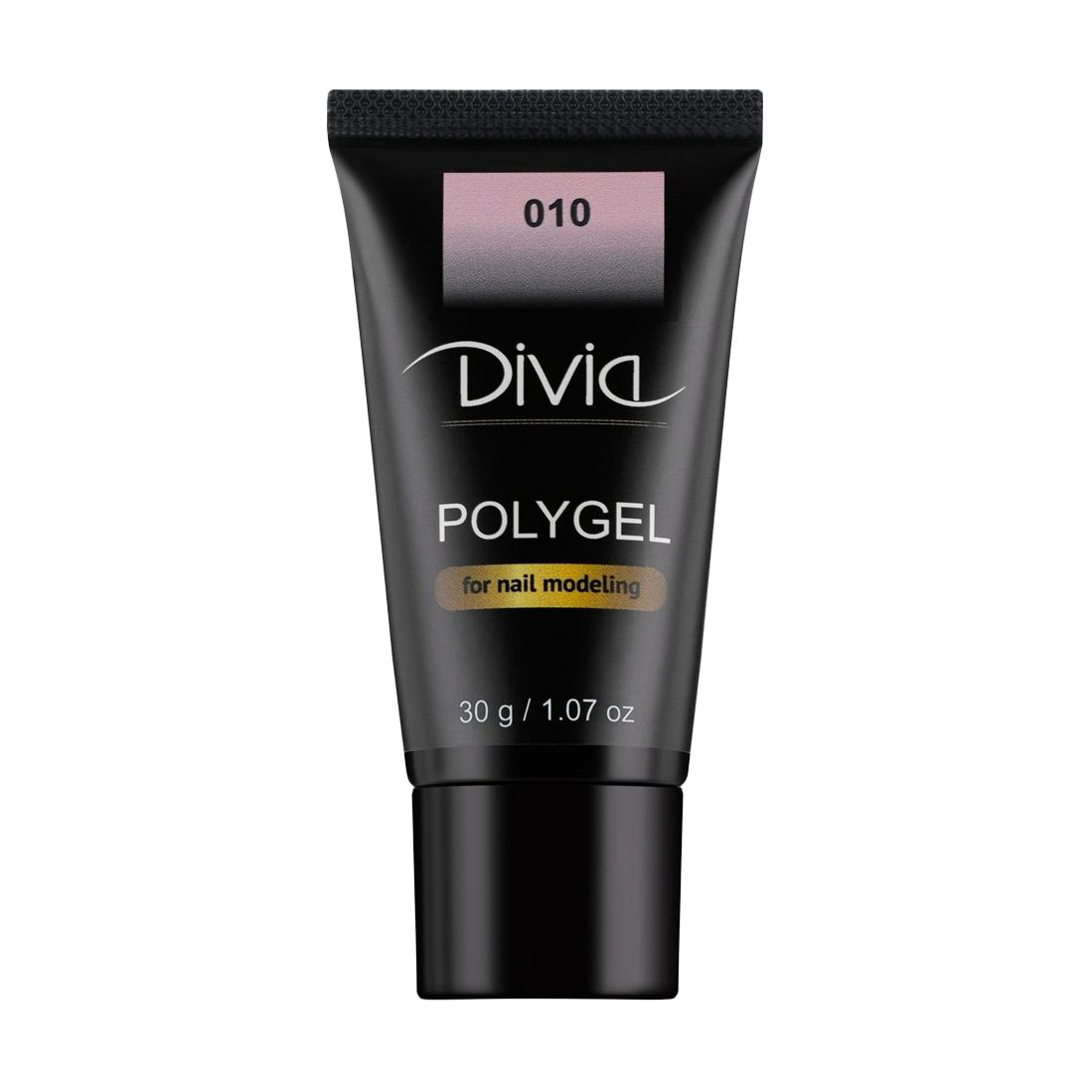 Уцінка! Полігель для нарощування нігтів Divia Polygel 010, 30 г